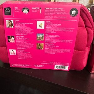 Gucci Pink Quilted Perfume Sampler Bag